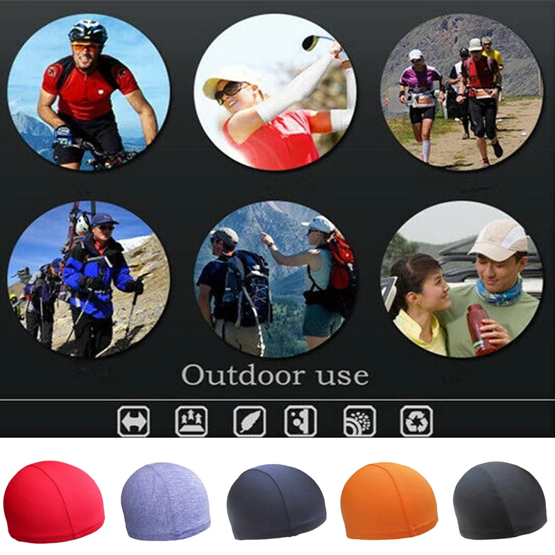 

Sport Cycling Cap Stretchable Polyester Spandex Replace Supplies Skull