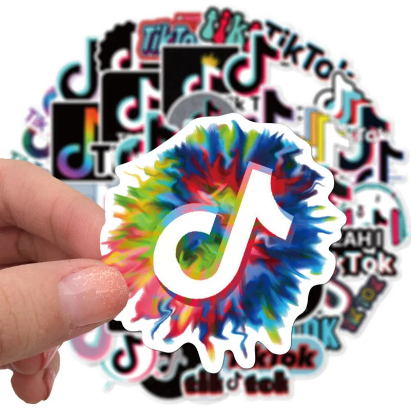 103050pcsset happy music graffiti waterproof skateboard travel suitcase phone laptop luggage stickers cute kids girl toys free global shipping