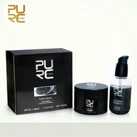 purc caviar extract hair treatment set luxury 2pcslot 60ml 120ml make hair more soft and smooth
