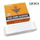 125 шт Одноразовые Белые Чехлы для тату-машины, чехлы для ручек, сумки для ручек, аксессуары для тату-машины