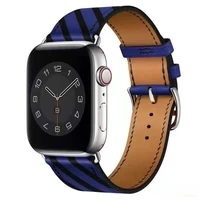 leather strap for apple watch 6 5 4 se band 44mm 40mm head layer cowhide replacement bracelet strap for iwatch 3 2 1 42mm 38mm