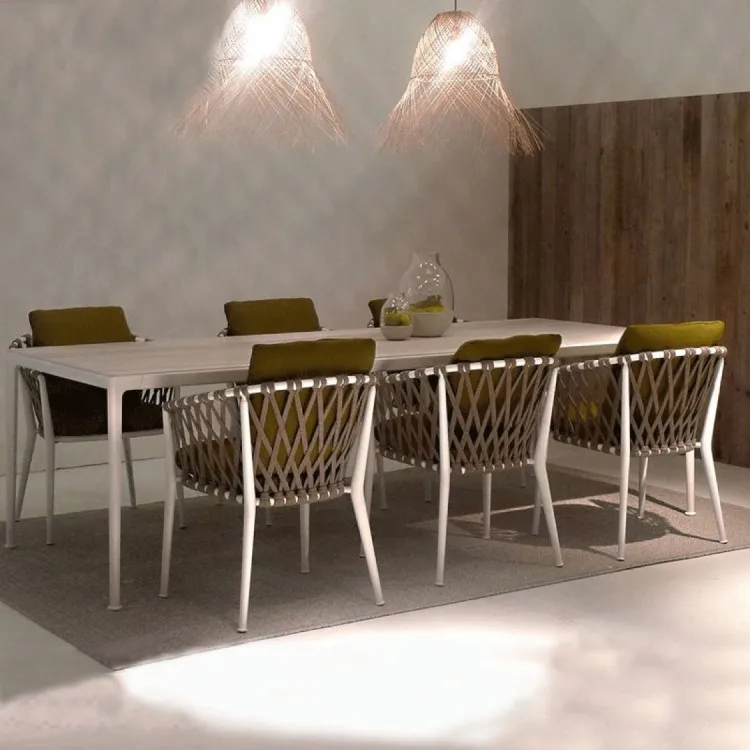 Заводская цена патио мебель балкон обеденный стол садовая уличная мебель|Наборы