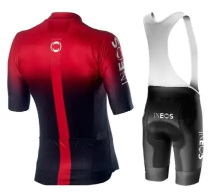 INEOS Pro Team майки для велоспорта мужские летние топы с короткими рукавами комплект дышащая одежда для езды на велосипеде нагрудник шорты спортивная одежда комплект