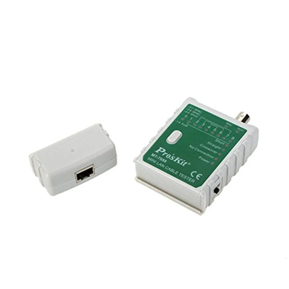 

Тестер Pro'sKit MT-7058 Mini Lan, Многофункциональный сетевой тестер, беспроводной кабельный трекер