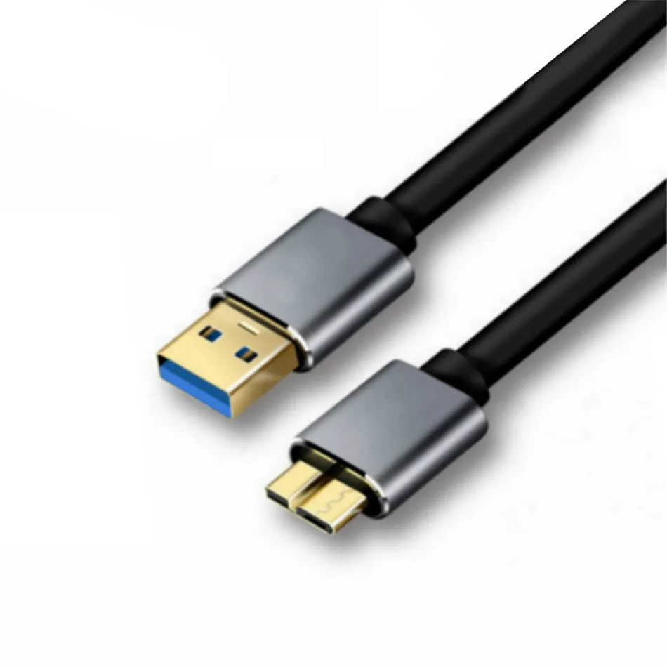 0 4 m USB 3 к Micro B Мужской кабель для передачи данных адаптера внешней вспышки SSD HDD