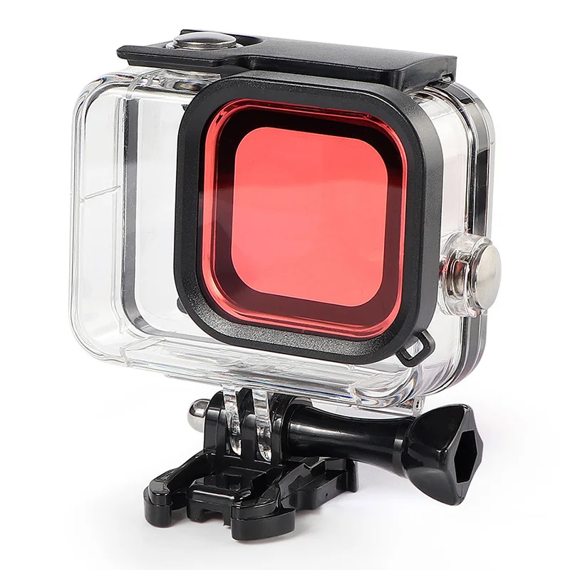 Водонепроницаемый чехол для Gopro Hero 8 фильтры дайвинга Аксессуары камер 3 шт. |
