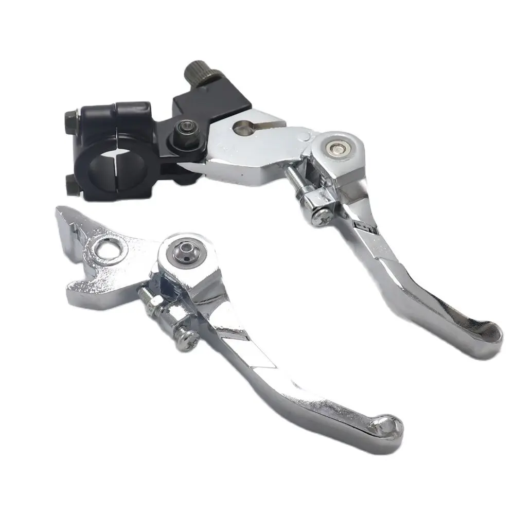 

Aluminium FOLDING CLUTCH BRAKE LEVERS For 7/8" BAR 140cc 125cc 110cc BOSUER PIT DIRT BIKE