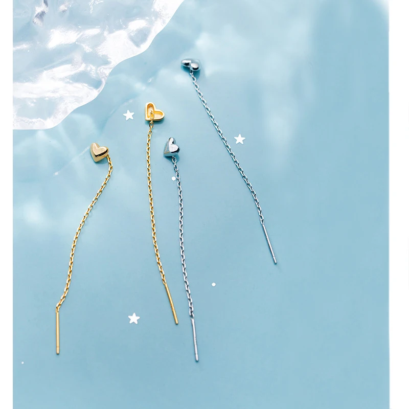 

Женские серьги-подвески из серебра 925 пробы, 6 см