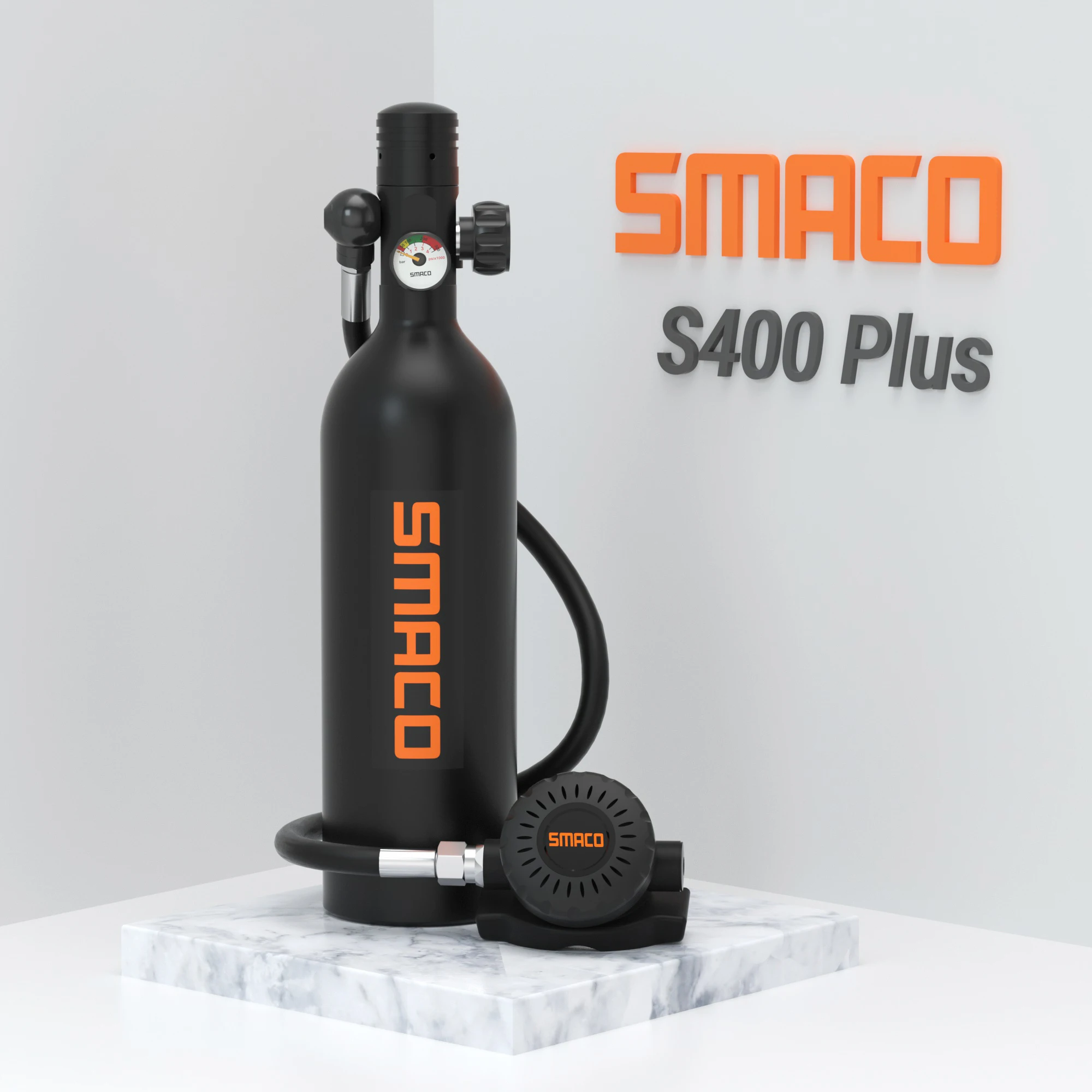SMACO S400 Plus резервуар для подводного плавания оборудование мини воздушный насос
