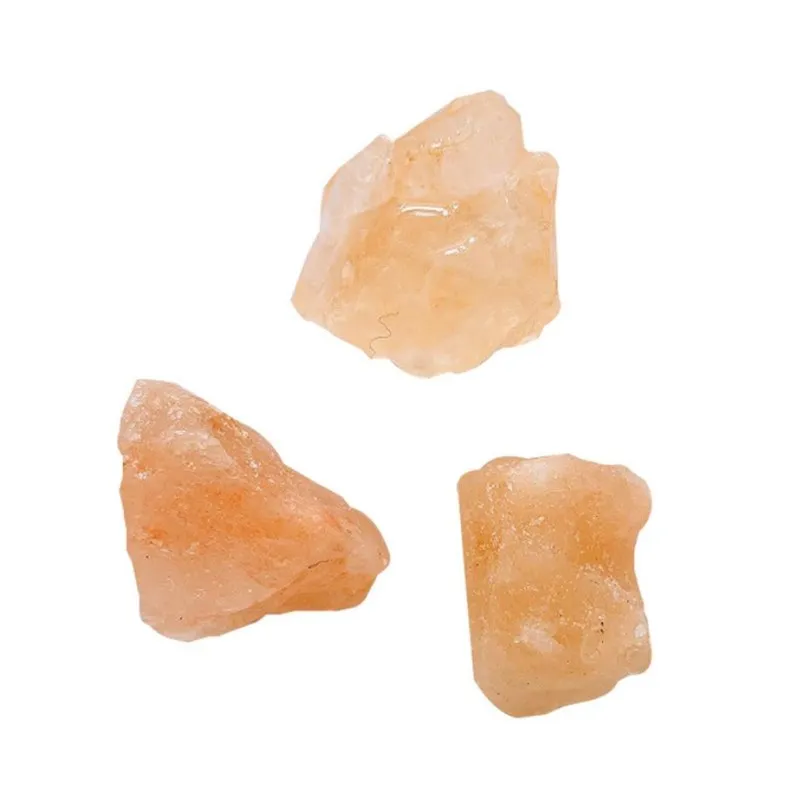 Апельсиновая соль необработанный хрустальный камень драгоценные камни
