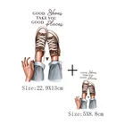 Нашивка на одежду, модная термонаклейка для девушек, сделай сам, моющаяся аппликация на футболке, толстовке, термопереводная наклейка, наклейка для глажки обуви