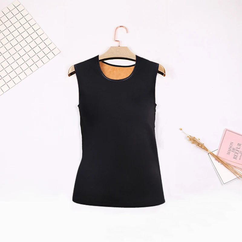 Термобелье JUXINNIAO зимний женский жилет без рукавов теплый для женщин сохраняющее