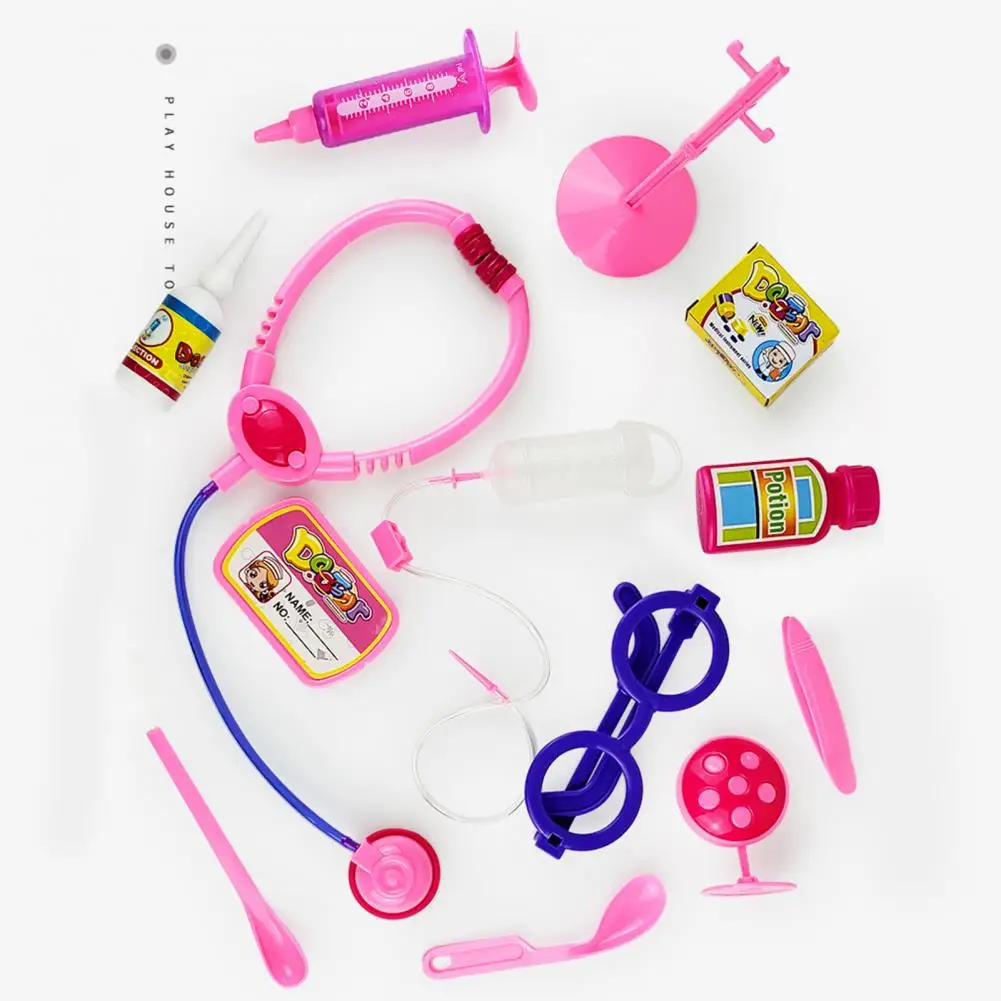 12 шт./компл. имитация докторского набора для ролевых игр пластиковая медсестра