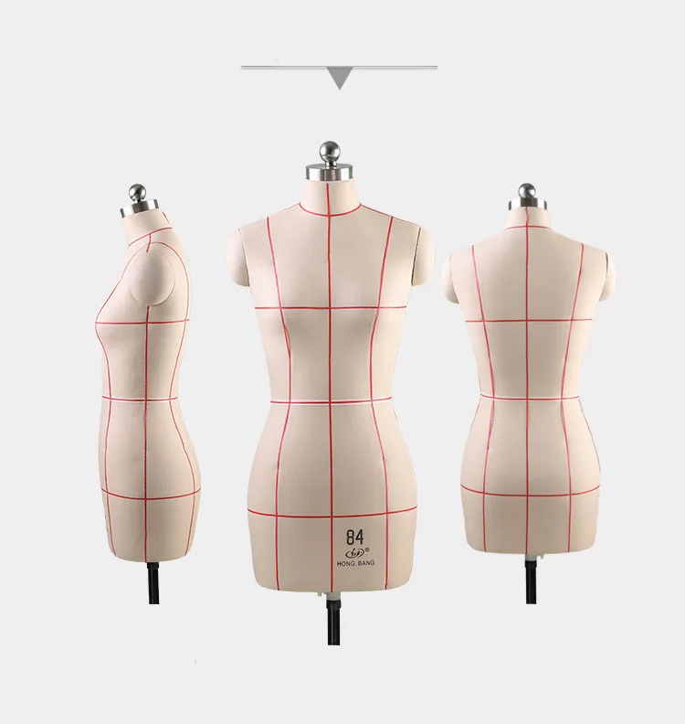 

Adjustable Dressmaking Mannequin Adjustable Model Stereoscopic Cutting