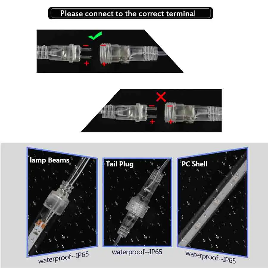 Рождественская уличная гирлянда 50 см светодиодная метеоритный дождь 8 трубок