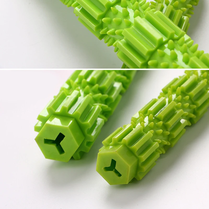 

New Sale Soft Small Dog Chew Toys Chewers Dog Toothbrush Rubber Pet Toys for Medium Large Dogs Teeth Cleaning Interactive Toy