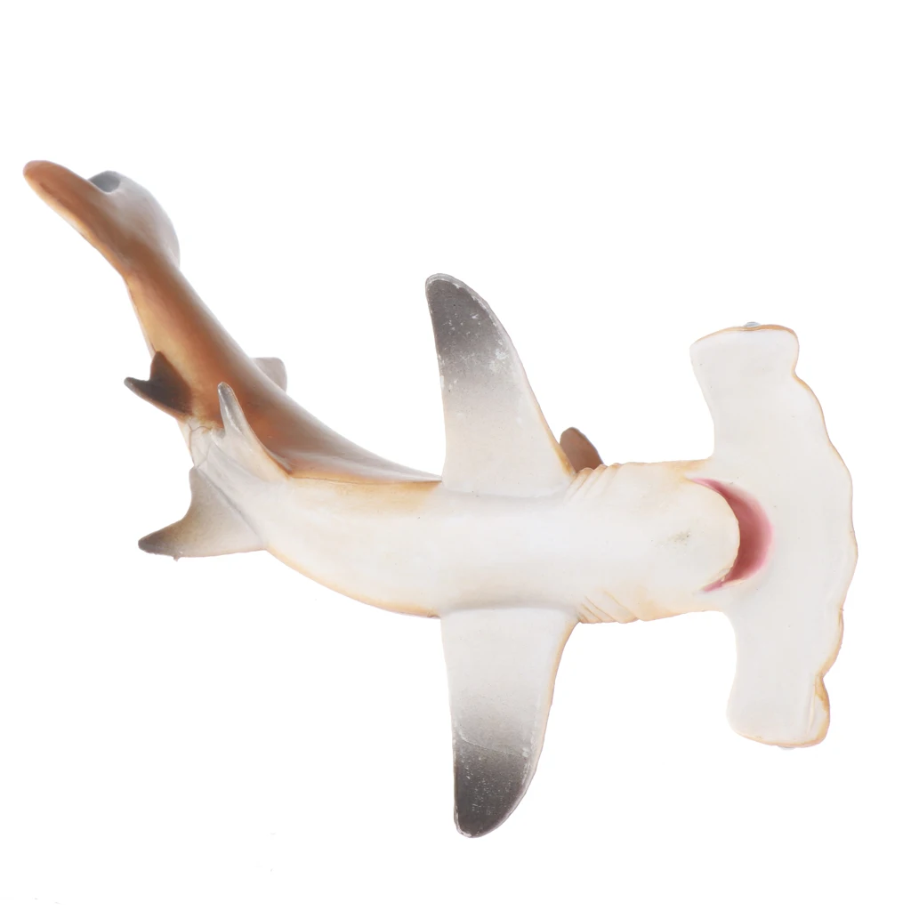 

17cm Realistic Hammerhead Shark Figures Animal Model Collection
