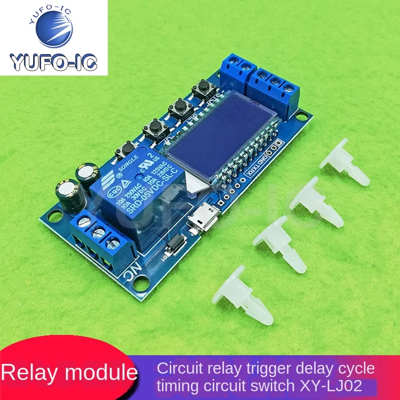 

Free Ship 3pcs All the Way to the Relay Module Delay Power Disconnect Trigger Delay Cycle Timing Circuit Switch XY-LJ02