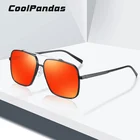 Мужские солнцезащитные очки с поляризацией, из алюминиево-магниевого сплава