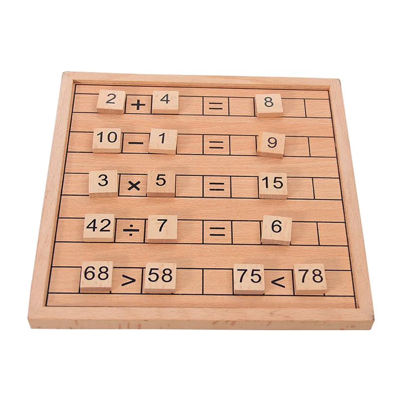 

Early Educational Toys Developing For Children Jigsaw Digital Number Animal Puzzle Games Montessori Educational Wooden Xmas Gift