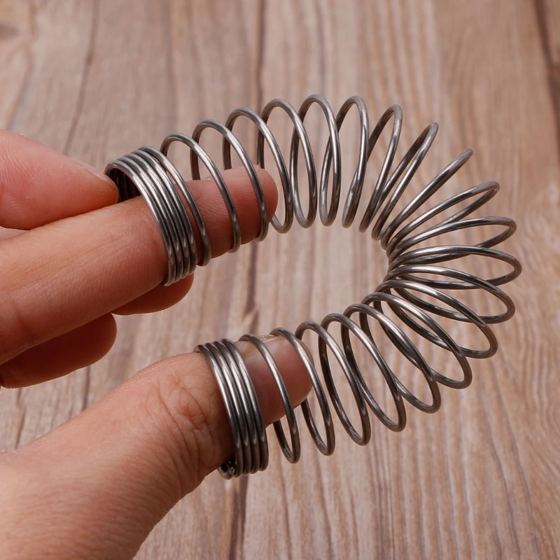 108 мм серебристая для кальяна силиконовый шланг держателем пружинной