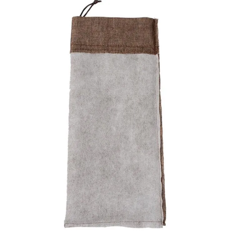 20 шт./лот джутовые мешки для бутылок вина 16 см x 36 (6 30 &quotx 14 18&quot) Чехлы шампанского