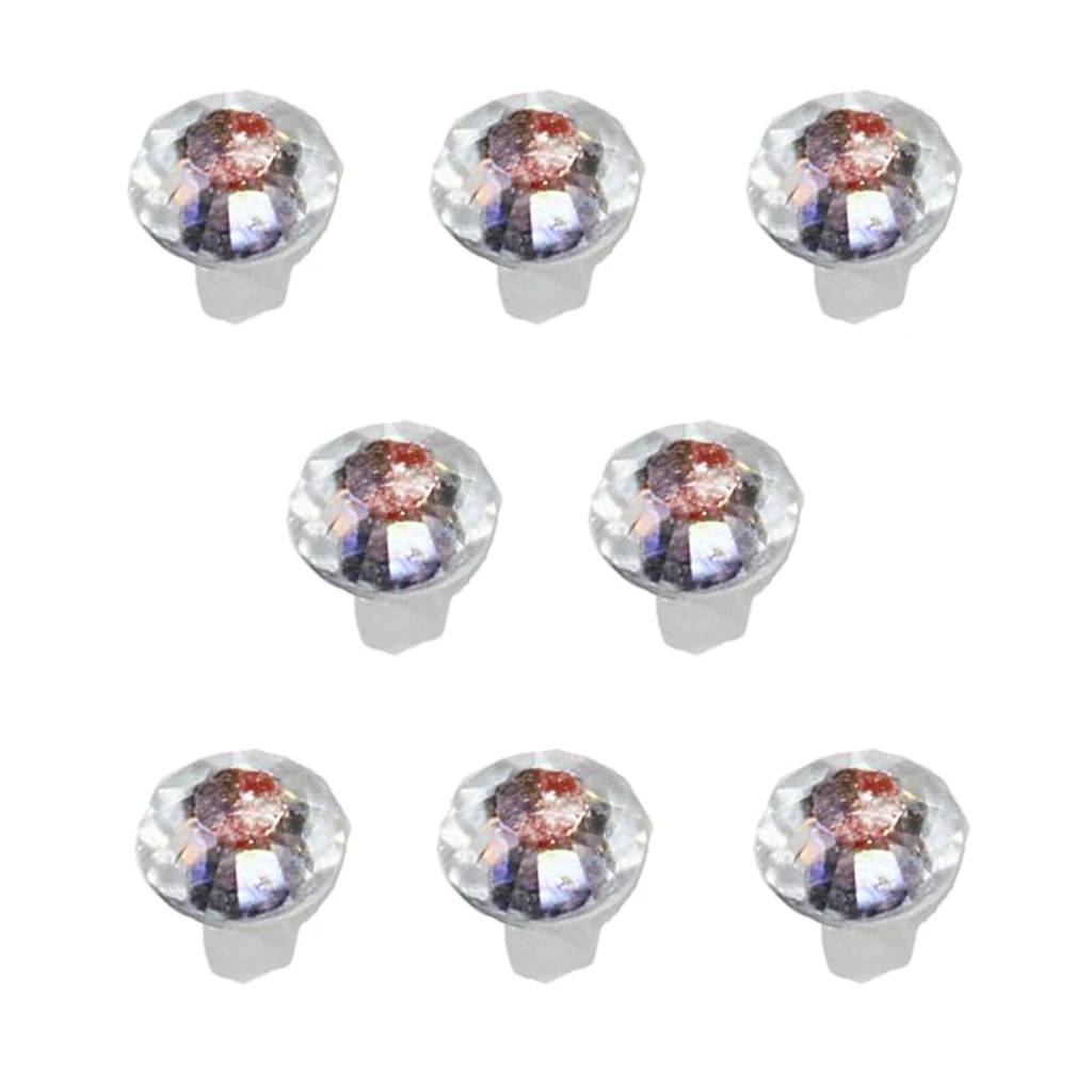 

8 шт Кристалл Твистер спирали катушки аксессуары для волос для свадьбы или выпускного бала Свадебные