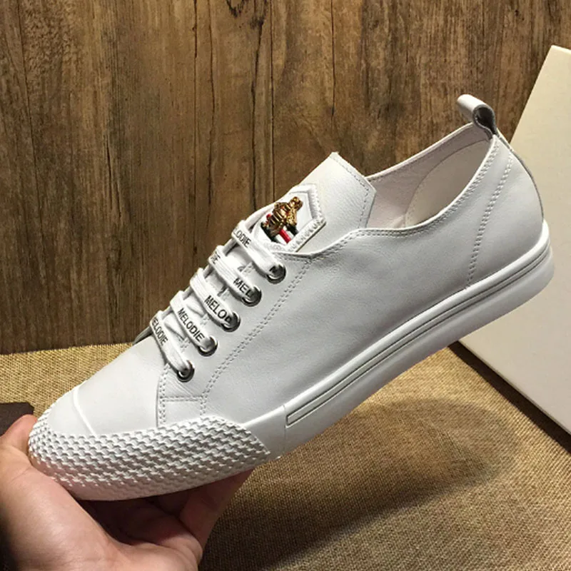 

Men's casual shoes leather small white shoes men's board shoes men's sports shoes men's flat shoes men's real leather shoes