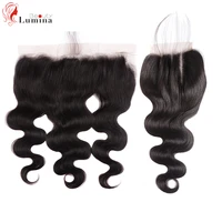body wave closure pre plucked 13x4 lace frontal peruvian human hair closure with baby hair extensions remy natural color 8 24