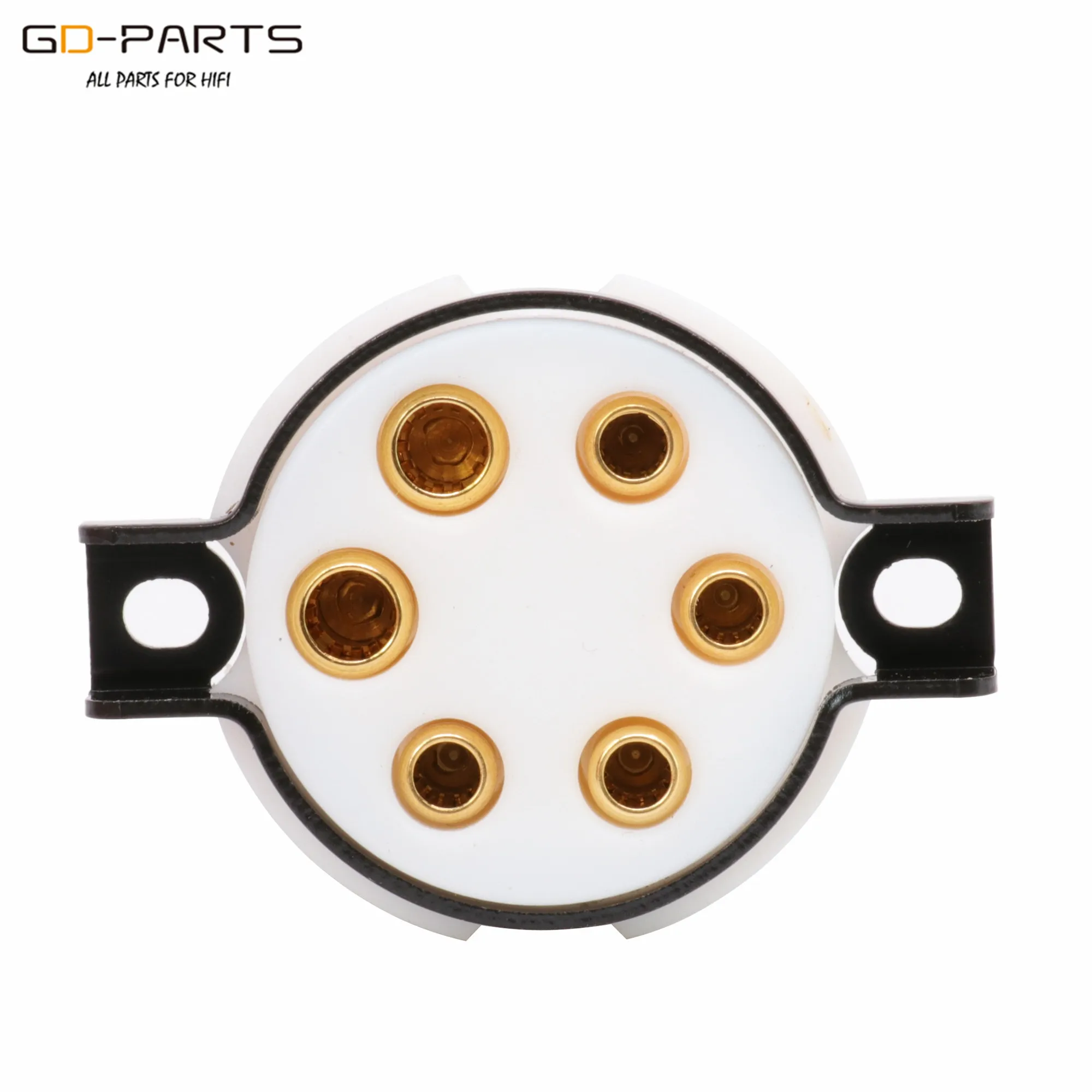 EIZZ High end 6pin PTFE вакуумная трубка розетка для WE310A 10J12S 41 6C6 позолоченные латунные