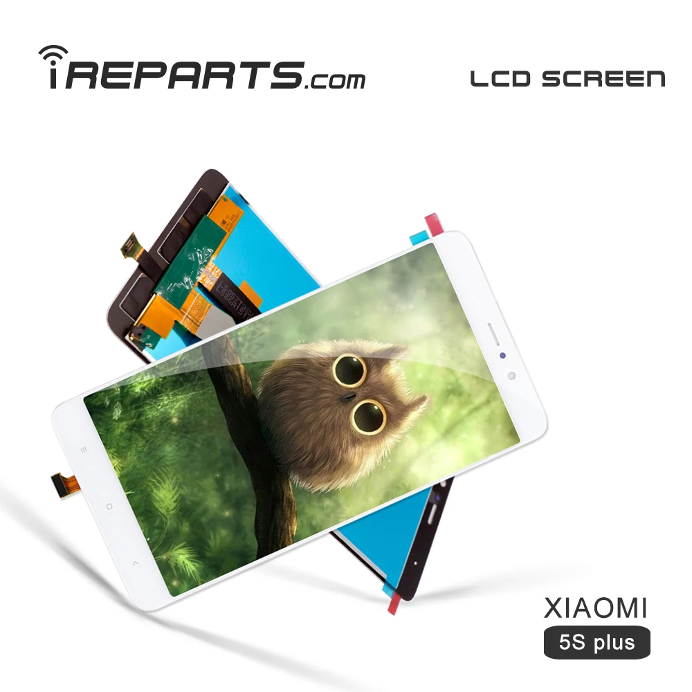 IREPARTS дисплей с сенсорным экраном для Xiaomi Mi 5S плюс ЖК Pantalla Замена + Бесплатные