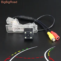 bigbigroad car intelligent dynamic trajectory tracks rear view ccd camera for renault fluence duster dacia duster 2010 2014