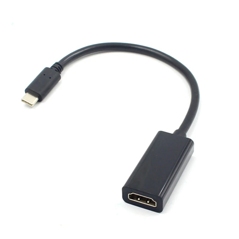 Кабель-адаптер HDMI HDTV с разъемом USB Type C и Female 1080P адаптер-кабель для мужчин женщин