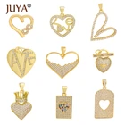 Ювелирные изделия JUYA, подвески в форме сердца для женщин, ожерелья ручной работы, аксессуары для ювелирных изделий