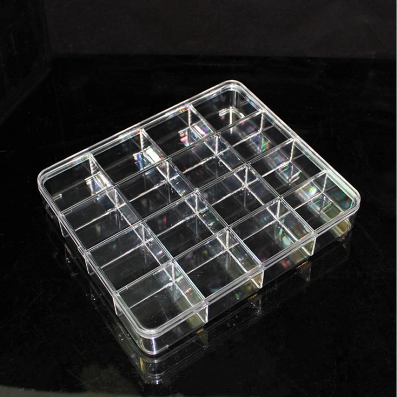 Высококачественный акриловый прозрачный контейнер для хранения пластиковая