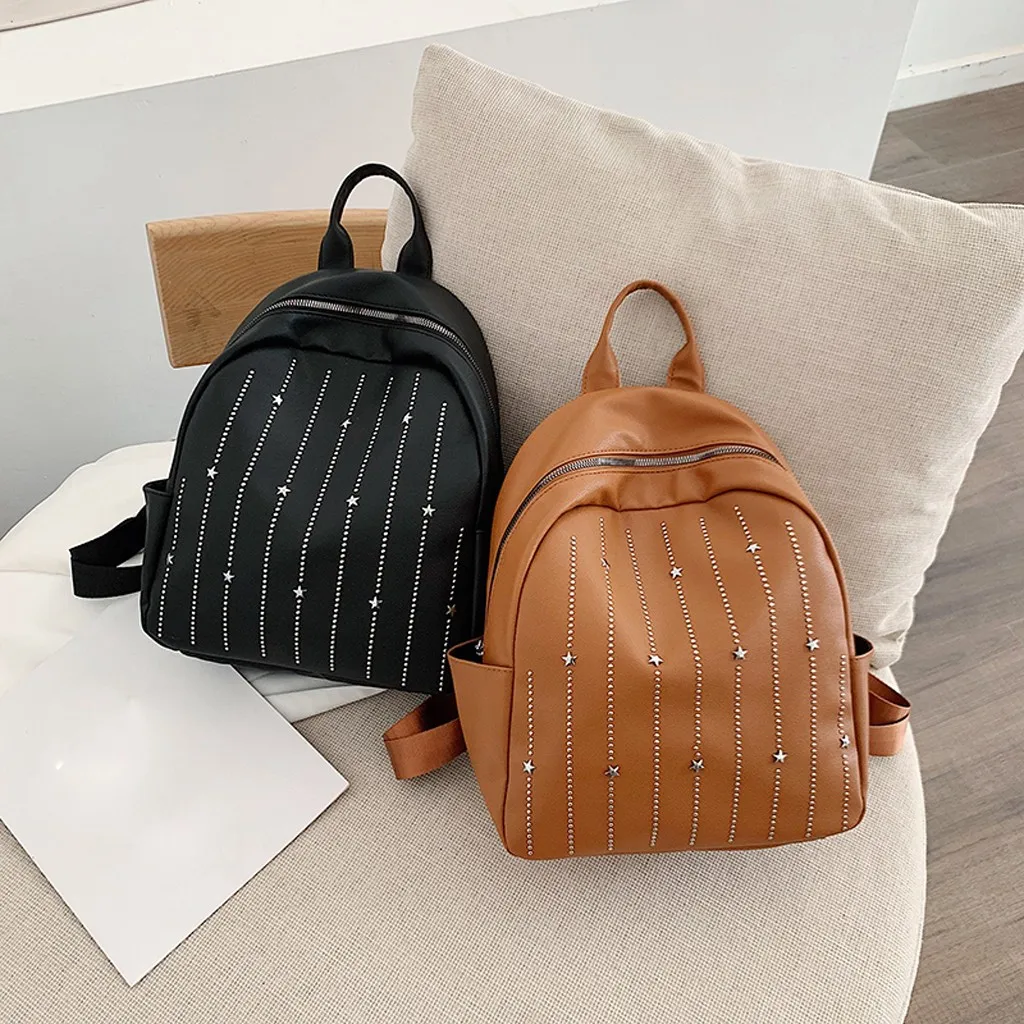 Хит продаж женские рюкзаки новинка 2019 модные уличные простые Ретро стиль на