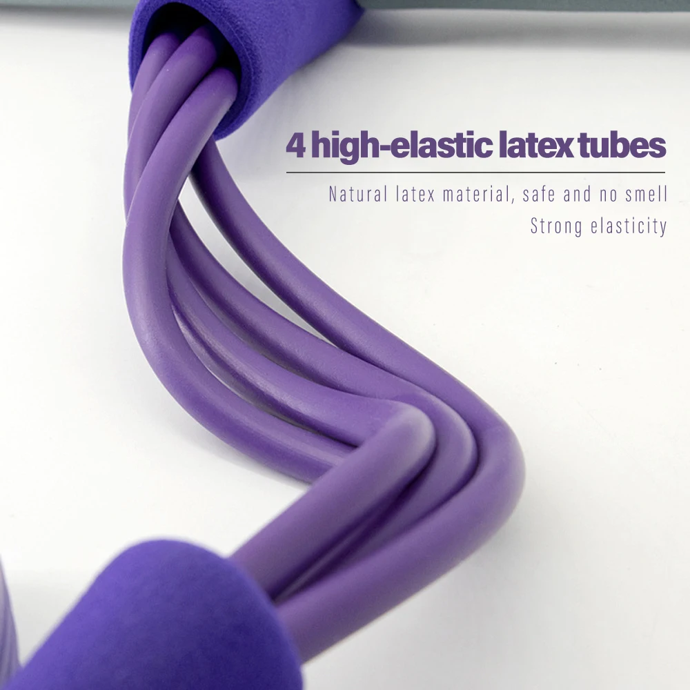 4 трубки для педалей лодыжки тренажеры эластичные тренажерного зала