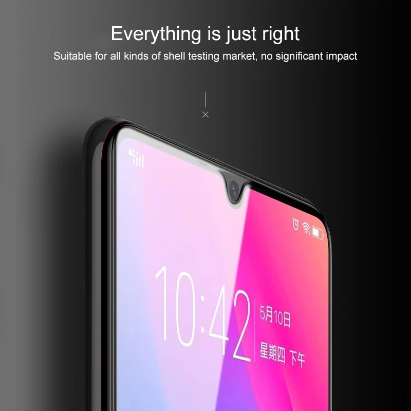 9H 10D полноэкранное закаленное стекло Защита экрана для iPhone XR / 11 Передняя пленка