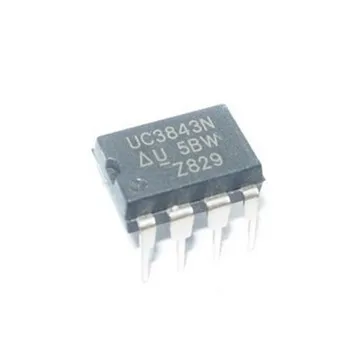 Бесплатная доставка 20 шт./лот UC3843AN UC3843 UC3843N UC3843BN DIP-8 | Электронные компоненты и