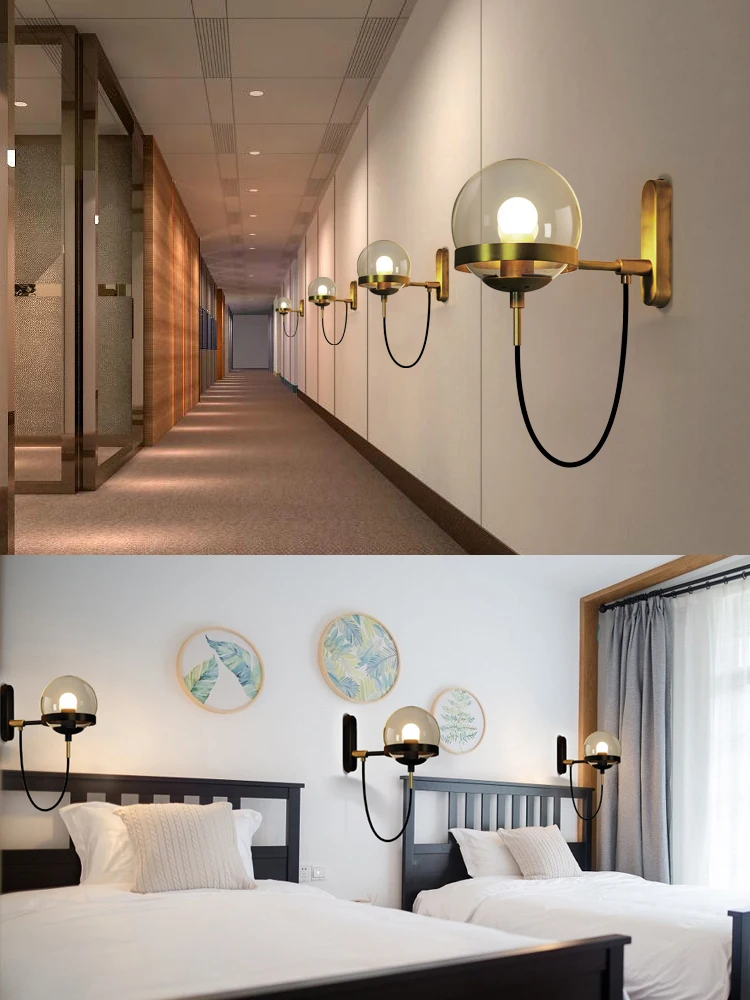 

loft modern crystal lampes suspendues bedroom light crystal corridor dining room corridor wall lamp wall lamp