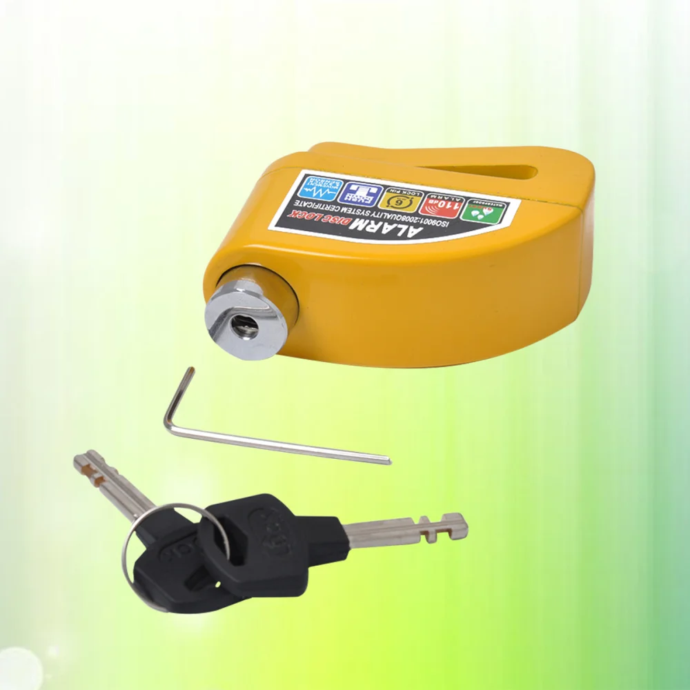 

Motorcycle and Scooter Anti-theft Disc Brake Lock Alarm Padlock