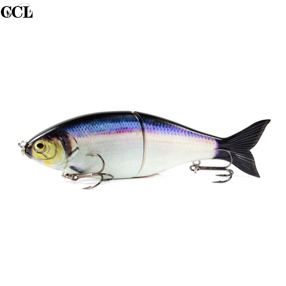 7inch shad 03 CCL большая игра 9 дюймов Shad Соединенные приманки наживка рыболовные воблеры плавающие и тонущие приманки воблер для рыболовной наживки - Цвет: 7inch shad 03
