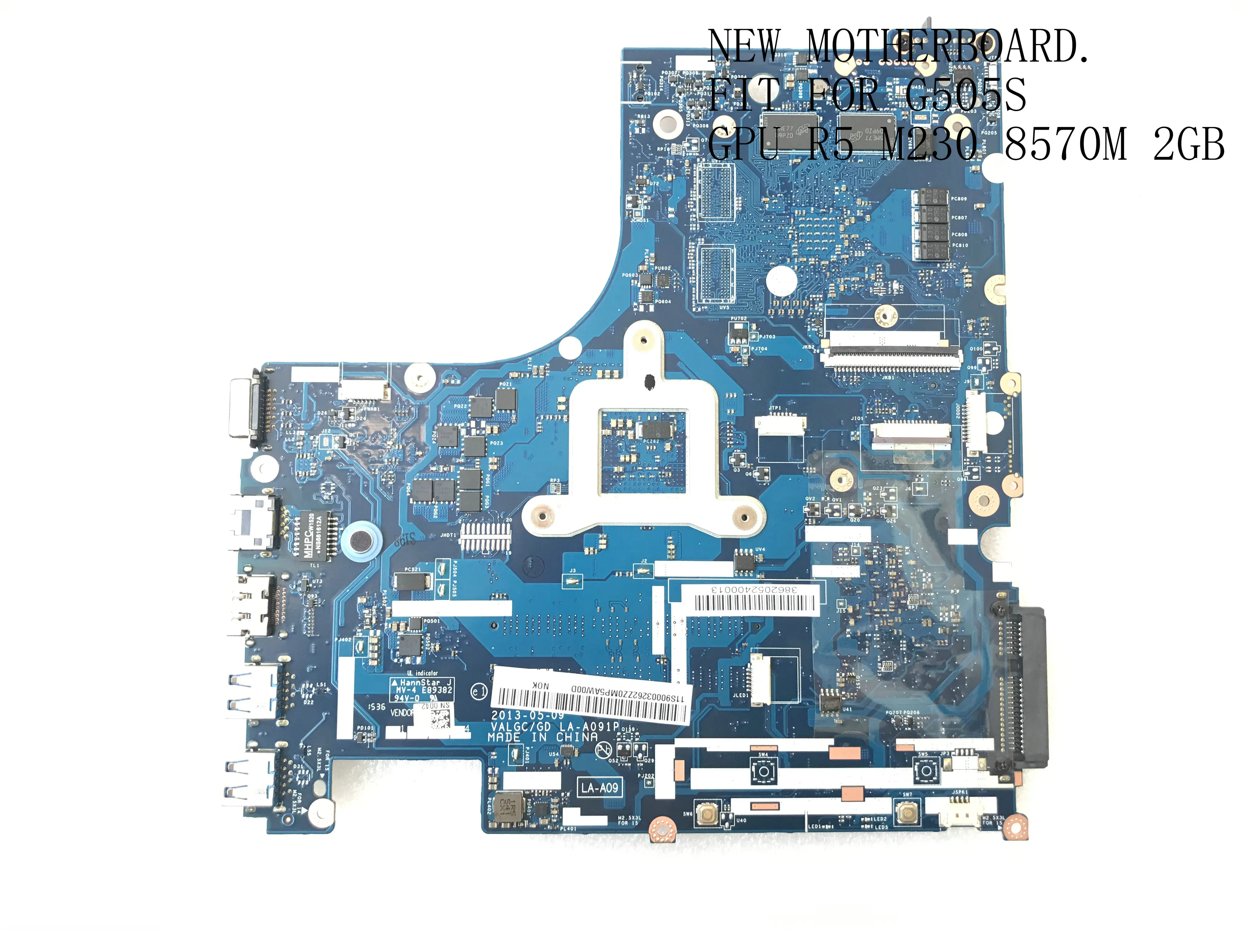 KEFU STOCK новый VALGC/GD LA A091P для материнской платы ноутбука Lenovo G505S R5 230 8570