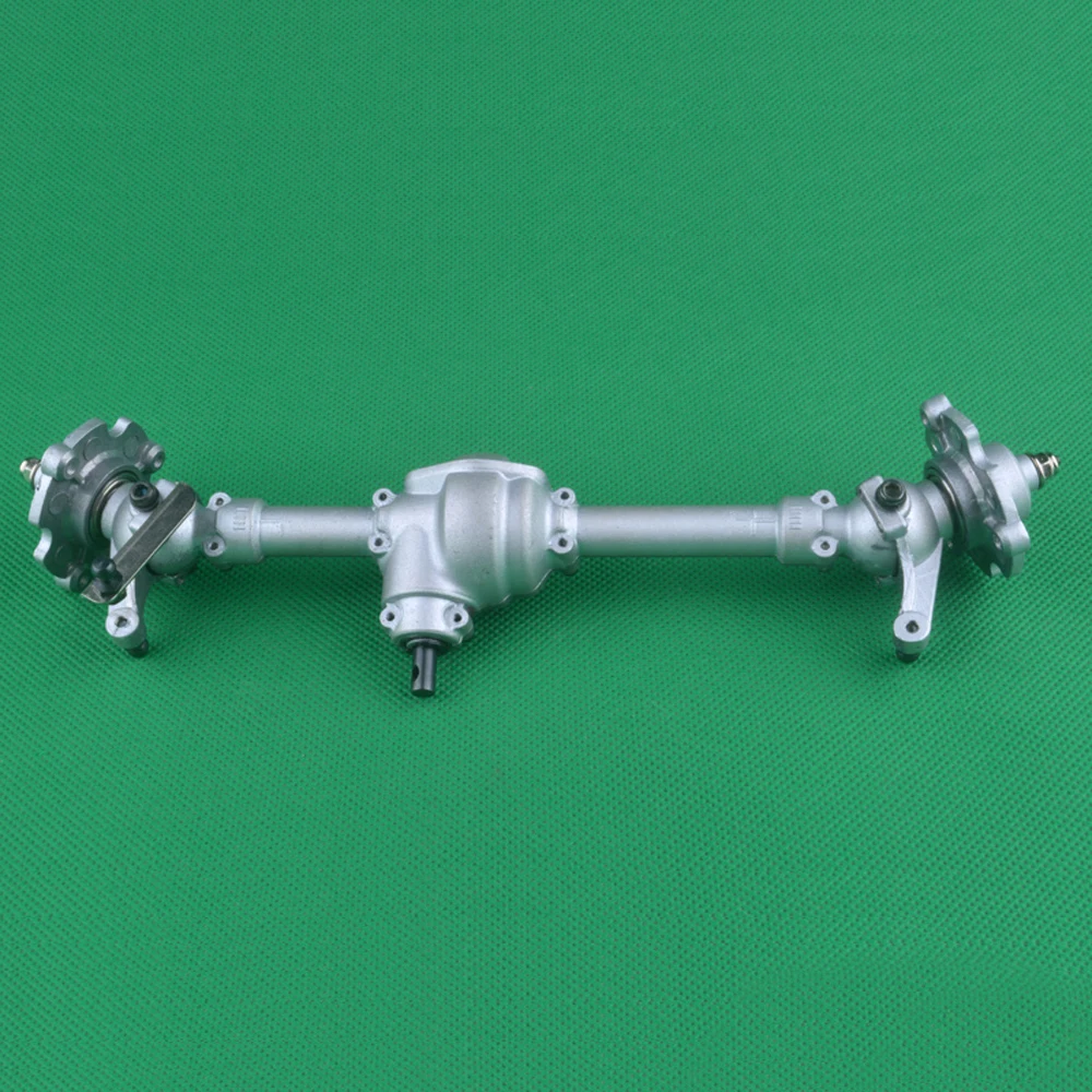 1 шт. HG P407 1:10, передняя ось автомобиля для скалолазания, сборочный комплект, металлическая коробка передач, коробка передач с дифференциальным замком для радиоуправляемых запасных частей