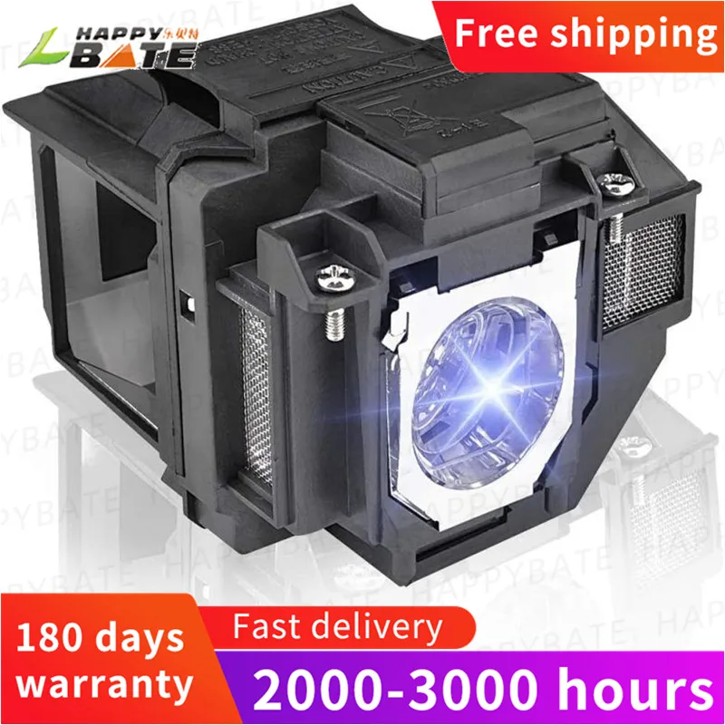 

replacement projector lamp EX9210 EX9220 EX3260 EX5260 EX7260 PowerLite 1266 1286 for ELPLP96/V13H010L96 with housing