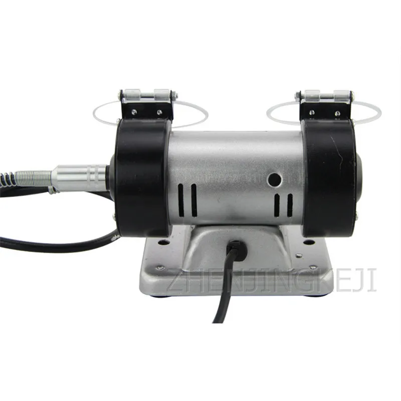 Домашний Настольный шлифовальный станок Скорость мотор регулировки 220v нефрит