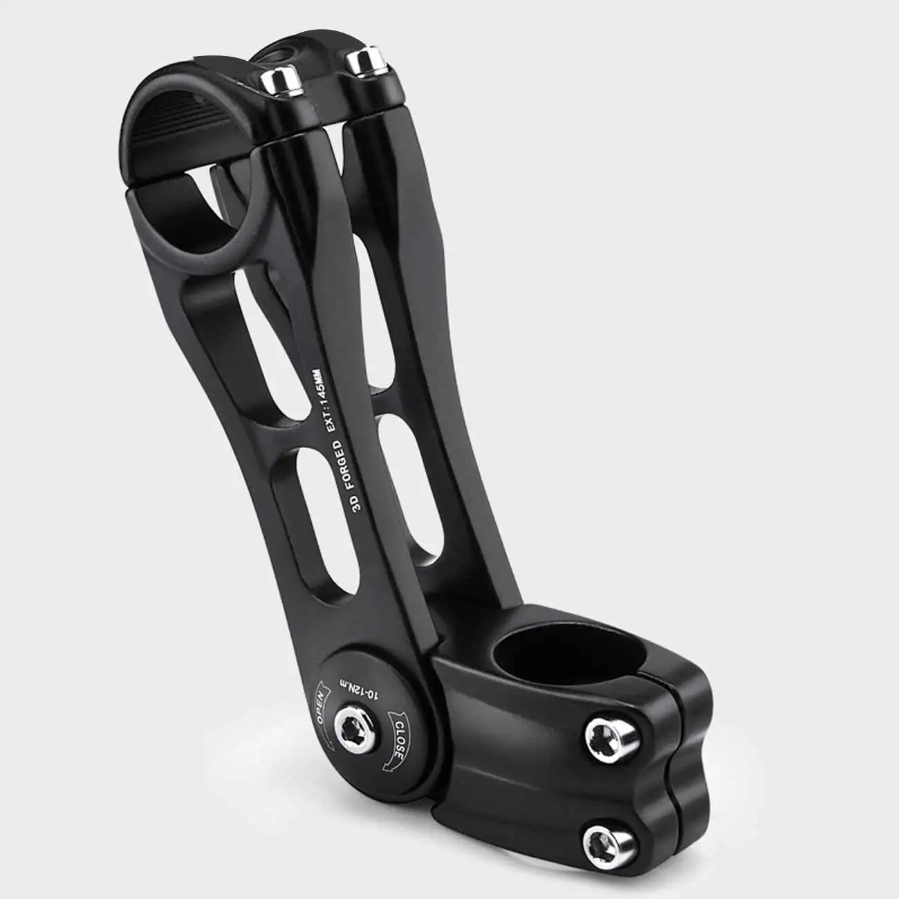 

1Pc NEW Road Bike Handlebar Riser Stem 60 Degree Adjustable Bicycle Stem 25.4/31.8mm Mountain Road Bike Handlebar Riser Stem