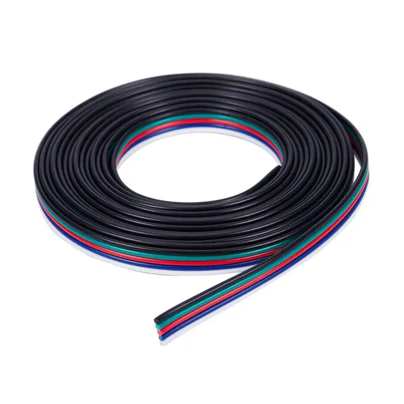 

Удлинительный кабель для 5050 RGBW RGBWW Светодиодная лента 5pin шнур модель провода: 3 метра