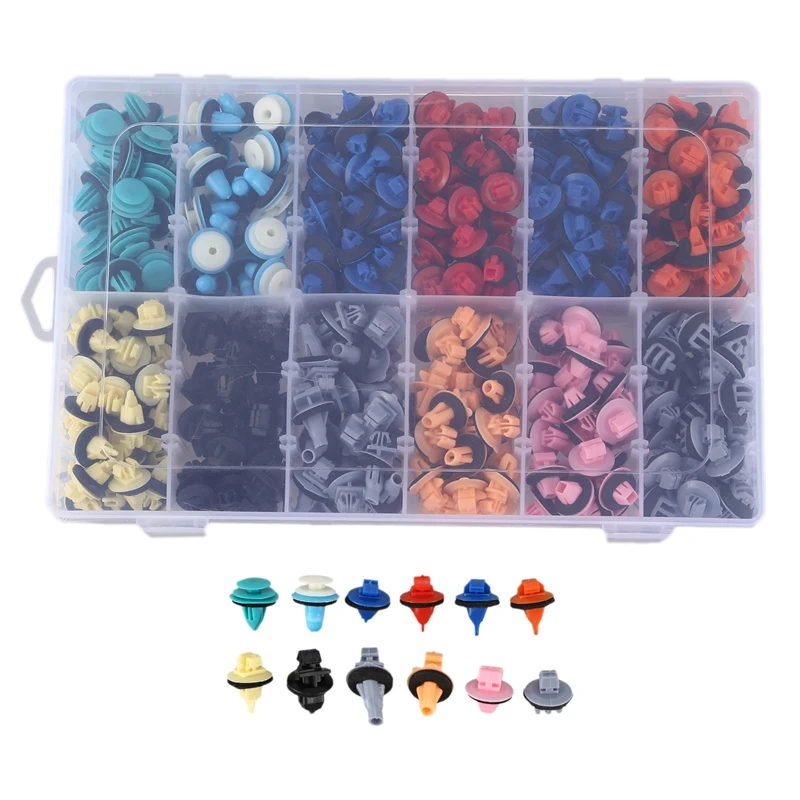 420 шт. комплект зажимов для автомобильного крыла колпак бампер передний спойлер