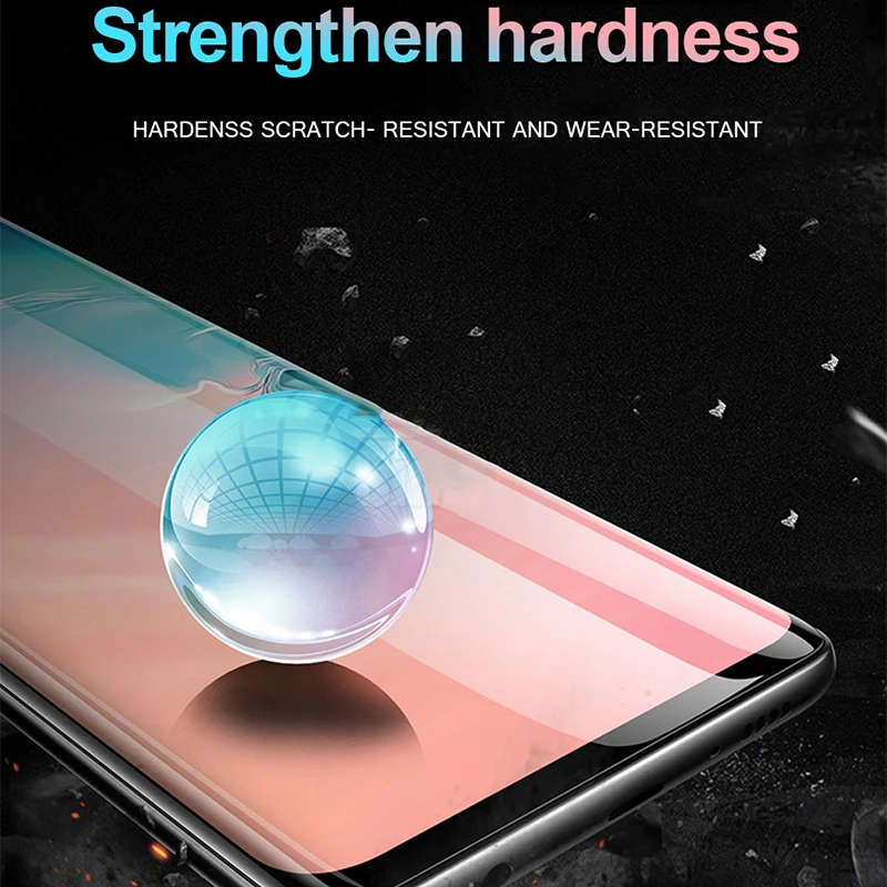 Передняя и задняя 3D защитная пленка на весь экран из ТПУ для Samsung S8 S9 S10 Plus мягкая